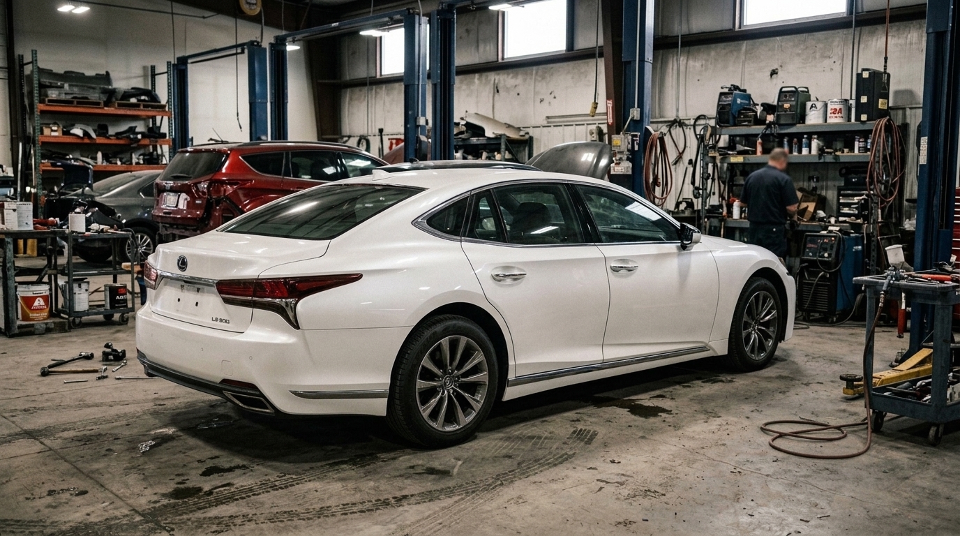 Lexus ES Luxury Sedan Quarter Panel