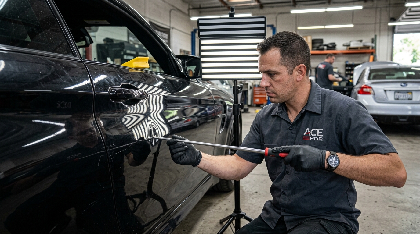 Paintless Dent Repair vs. Traditional Bodywork